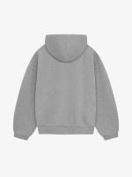 Essentials Hoodie Dark Heather Oatmeal - Image 2
