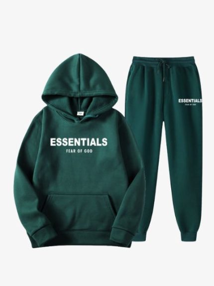Green Essentials Tracksuit