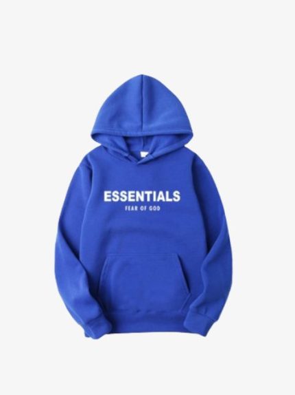 Blue Essentials Hoodie