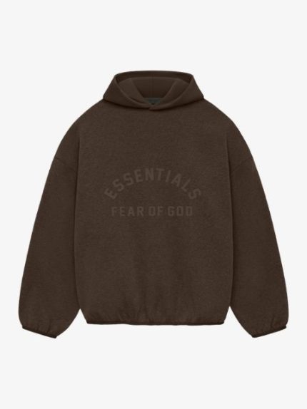 Essentials Dark Brown Hoodie