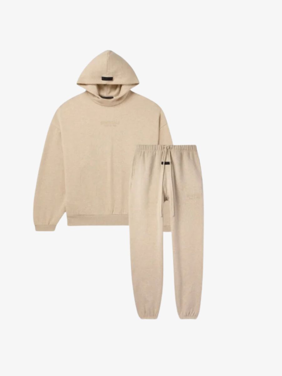 Fear of God Essentials Gold Heather Tracksuit Fear of God Essentials Gold Heather Tracksuit