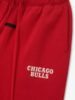 Essentials Bulls Lounge Sweatpant Red - Image 3