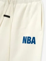 Essentials NBA Lounge Sweatpant Cream White - Image 3